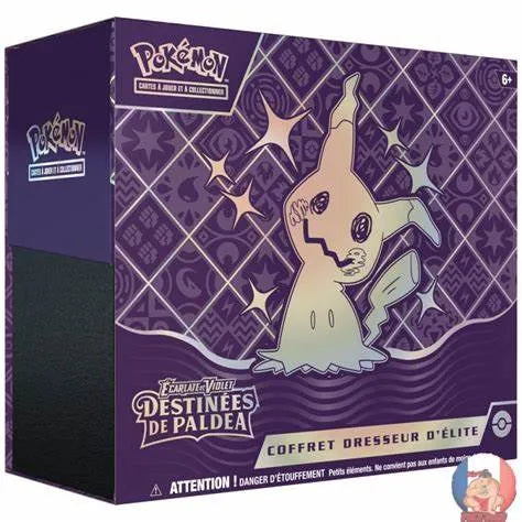 Coffret Dresseur d’Élite Pokémon ETB – Destinées de Paldea fermé